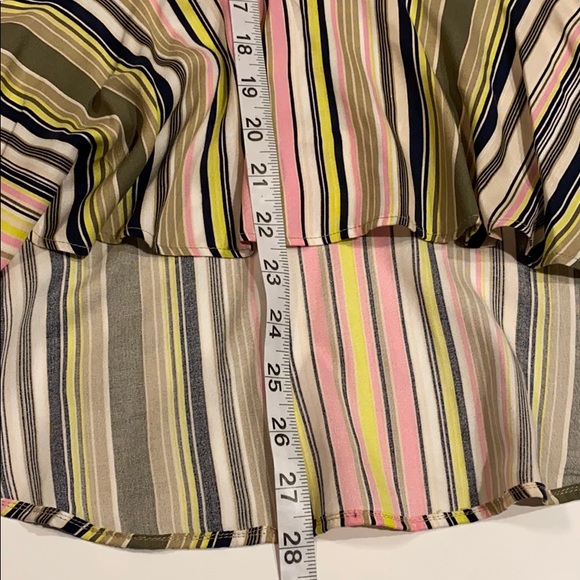 Libby Edelman XS Striped Tank Top Pullover New - Picture 11 of 12